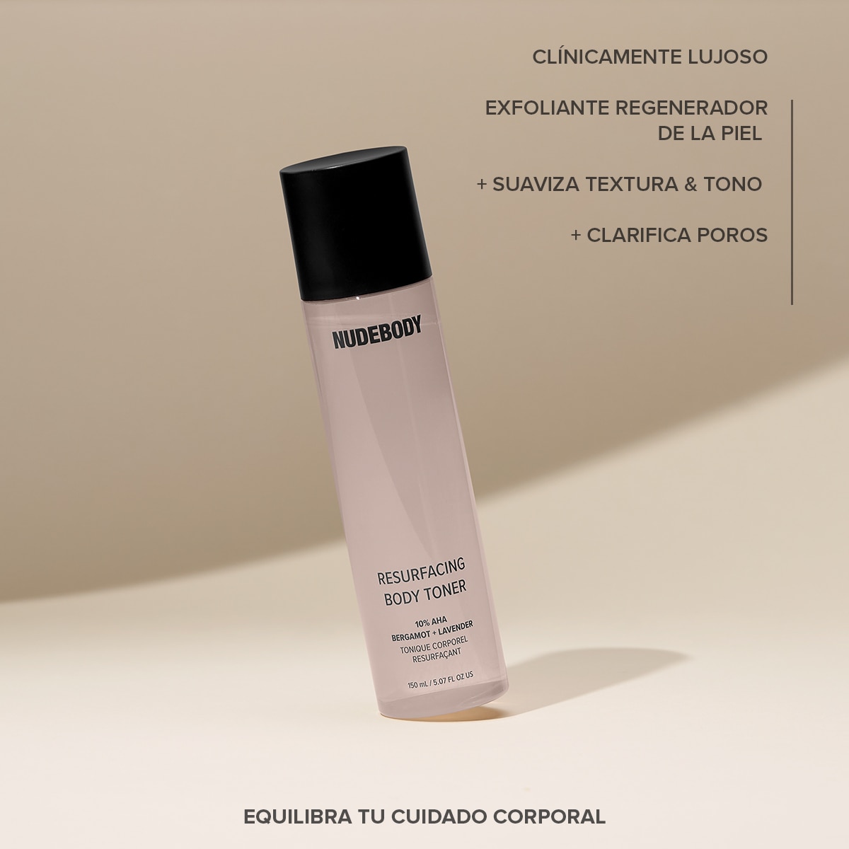 NUDEBODY RESURFACING BODY TONER (TÓNICO REJUVENECEDOR)
